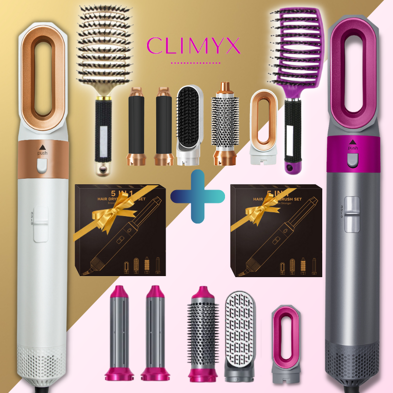 Pack DUO Brosse Sèche-Cheveux Cyclone V5 Climyx™