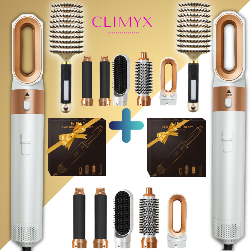 Pack DUO Brosse Sèche-Cheveux Cyclone V5 Climyx™
