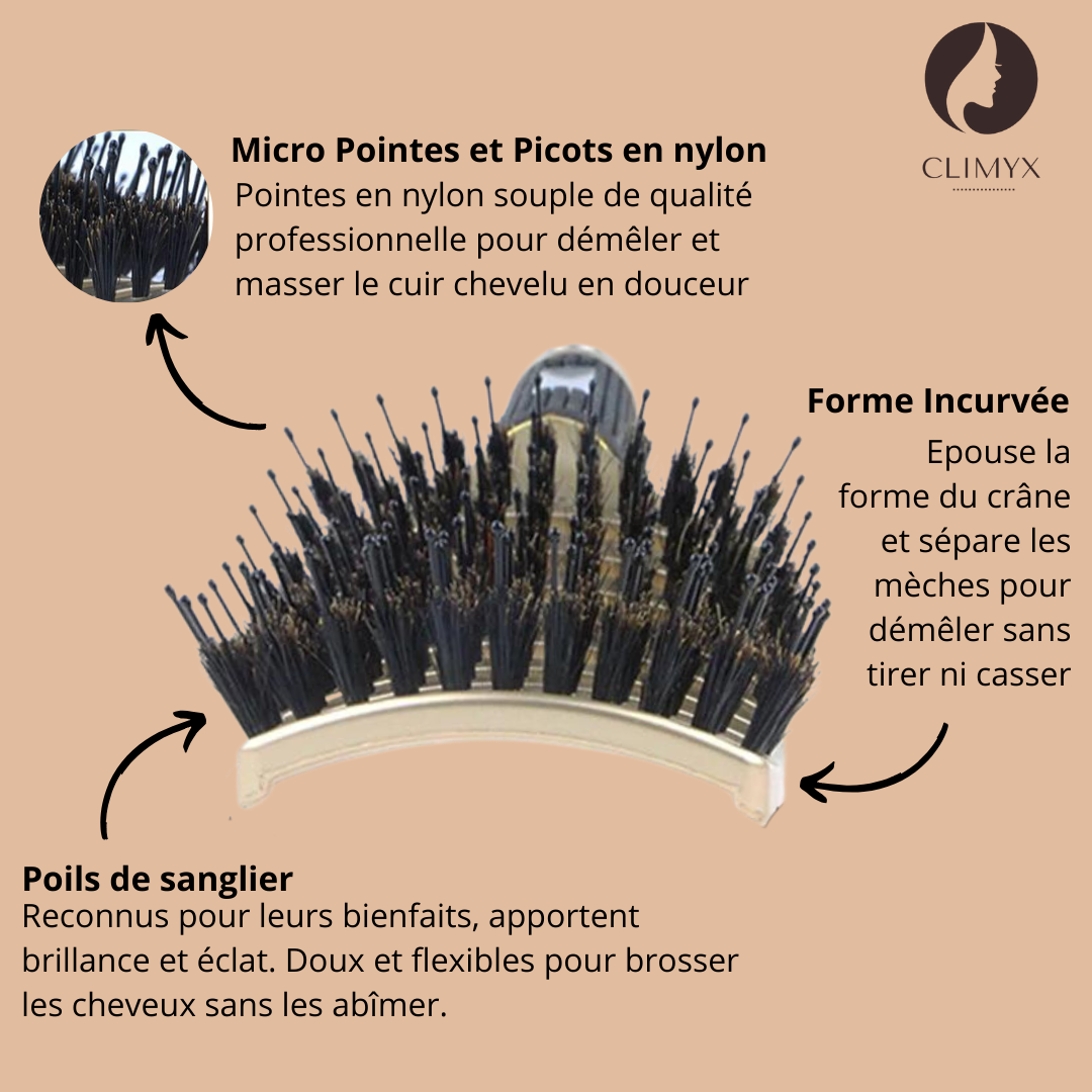 Brosse Démêlante Magique Climyx™