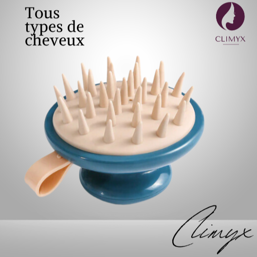 Brosse Shampoing Antipelliculaire Stimulante Repousse Climyx™