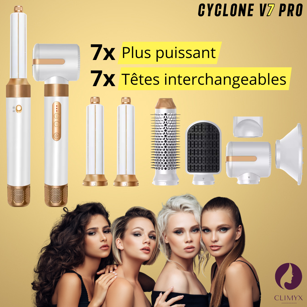 Brosse Sèche-Cheveux Cyclone V7 PRO Climyx™